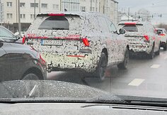 Užmaskuoti Audi visureigiai Vilniaus ir Kauno gatvėse
