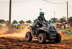 CFMoto Thunder RT fini&scaron;avo Portugalijos ralyje