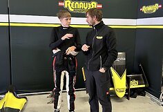 Lietuvos lenktynininkai Markas Šilkūnas ir Tomas Rudokas Portugalijos Portimao trasoje vykusiame antrajame F4 „Winter Series“ etape