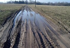 Tragi&scaron;ki keliai Raseinių rajone