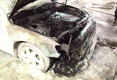 Kauno prekybos centre &bdquo;Akropolis&ldquo; užsidegė &bdquo;Audi A6&ldquo;