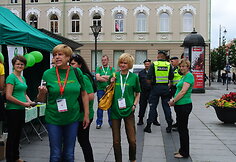 Europos žmonių su persodintais organais sporto žaidynių atidarymo ceremonija Vilniuje