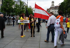 Europos žmonių su persodintais organais sporto žaidynių atidarymo ceremonija Vilniuje