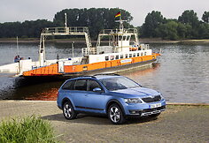 „Skoda Octavia Scout“: antrosios kartos pristatymas Hamburge 2014 m. liepos 18 d.