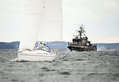 &Scaron;vedijos karinės jūrų pajėgos ie&scaron;ko Rusijos povandeninio laivo