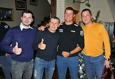 Trumpam grįžęs į Lietuvą buriuotojas Rokas Milevičius susitiko su gerbėjais (buriuomene)  2014 m. gruodžio 17 d. 