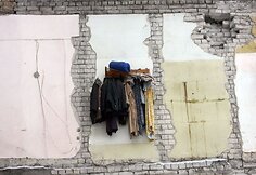 Sugriuvęs namas Vilniaus senamiestyje