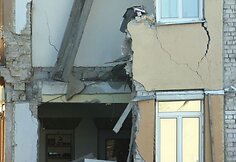 Vilniaus centre 2006 m.sugriuvęs namas