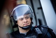 Policijos šventė Vilniuje, prie PC „Ozas“