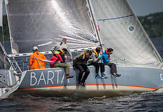 Tradicinė žurnalistų regata Kauno mariose, pirmasis etapas