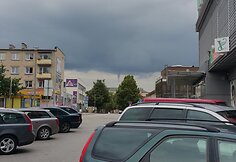 Radvili&scaron;kyje pastebėtas viesulas (Ieva Raižienė)
