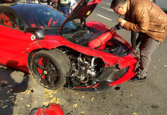 „Ferrari LaFerrari“ avarija Budapešte (2015)