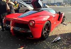 „Ferrari LaFerrari“ avarija Budapešte (2015)