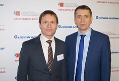 AB Lietuvos geležinkeliai generalinio direktoriaus pavaduotojas, Keleivių vežimo direkcijos direktorius Raimondas Burkovskis, Giedrius Garbinčius