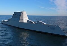 Moderniausias amerikiečių eskadrinis minininkas &bdquo;USS Zumwalt&ldquo; &ndash; nematomas radarams