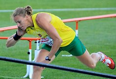 Rutulio stūmikė Austra Skujytė
