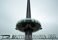 „British Airways“ statytas 161 metrų aukščio apžvalgos bokštas „i360“