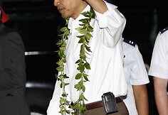 Barackas Obama atvyko atostogų į Havajus