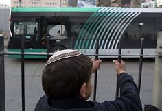 Sprogimas Jeruzalės autobusų stotelėje