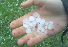 Ledai gegužės 19 d. šiaurės Lietuvoje