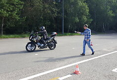  &bdquo;Mototurizmo ralio&ldquo; daugkartiniai dalyviai, &scaron;ių metų renginio ambasadoriai &ndash; Mindaugas Kazlauskas ir Henrikas Pupelis.