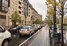 Penktadienio spūstis Vilniuje, Gedimino pr.