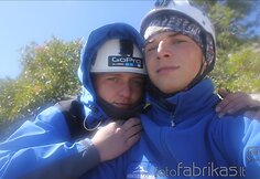 Saulė ir Gediminas 500 m auk&scaron;tyje
