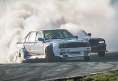 Lietuvos drifto čempionatas Rygoje, Bikerniekuose