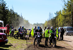 Enduro taurės varžybos Paikusėje, Estijoje