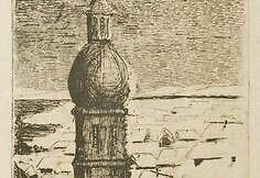 Mikalojus Konstantinas Čiurlionis &ndash; &bdquo;Apsnigtas kaimas&ldquo;