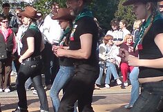 Linijiniai &scaron;okiai Palangoje