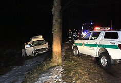 Tragiška avarija Tauragės rajone