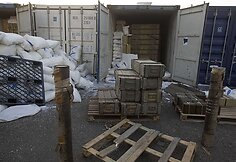 Laivas „Francop“ buvo atplukdytas į Ašdodo uostą ir iškrautas.