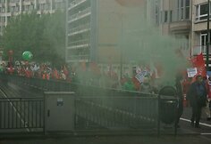 Demonstracija Briuselyje