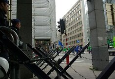 Demonstracija Briuselyje