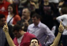 Istorinis Serbijos triumfas Daviso taurės teniso turnyre