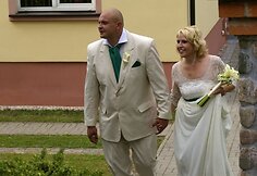 Vestuvių akimirka