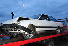 Avariją sukėlęs automobilis