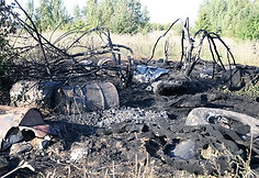 &Scaron;ioje vietoje degančių padangų dūmai &scaron;iurpino vilniečius