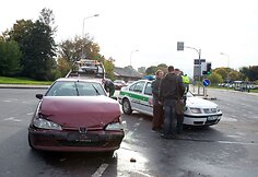 Avarijos vietoje