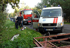 Avarijos vietoje