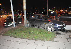 Automobilių &bdquo;VW Golf&ldquo; ir &bdquo;Mazda Xedos6&ldquo; avarija