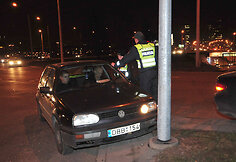 Automobilių &bdquo;VW Golf&ldquo; ir &bdquo;Mazda Xedos6&ldquo; avarija