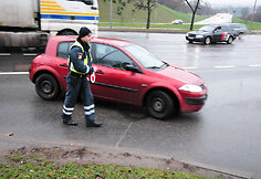 Policijos reidas Vilniuje