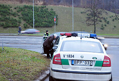 Policijos reidas Vilniuje