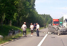 Avarija greitkelyje Kaunas-Vilnius