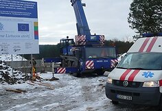 Gelbėjimo darbai Ukmergės rajone