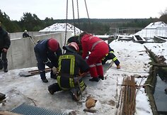 Gelbėjimo darbai Ukmergės rajone
