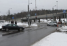 Avarija Vilniuje, Laisvės pr. ir Pilaitės pr. sankryžoje