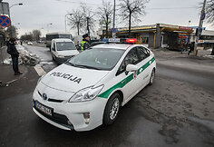 Avarijos vietoje Vilniuje, Geležinkelio g.